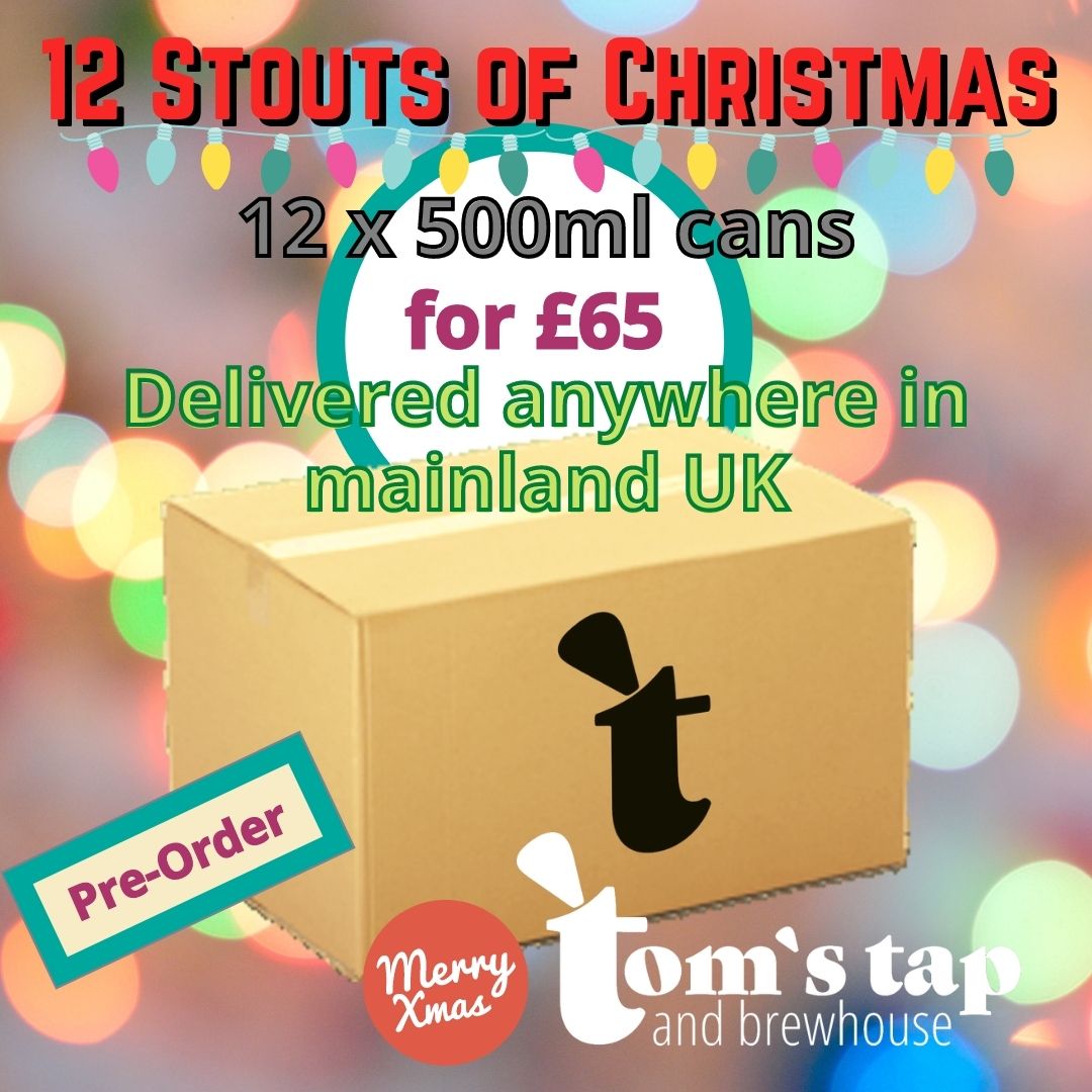 12 Stouts of Christmas Preorder Tom's Tap and Brewhouse